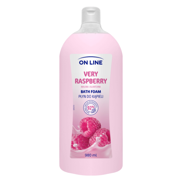 On Line Płyn do kąpieli Very Raspberry 980ml