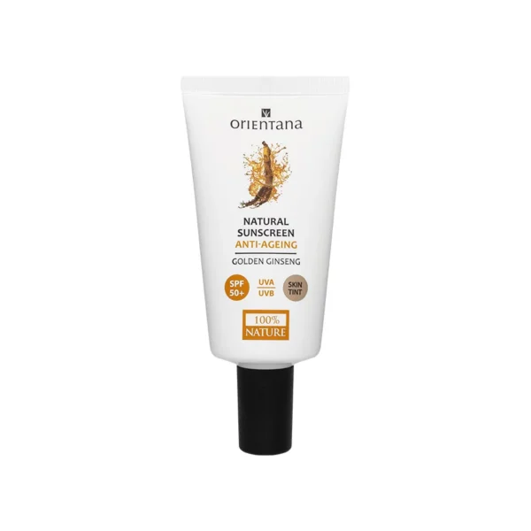 Orientana Krem do twarzy Złoty Żeń-szeń SPF 50+ Skin Tint 50 ml