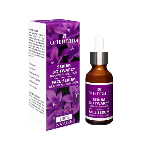 Orientana Serum Do Twarzy Brahmi I Hialuron 30ml