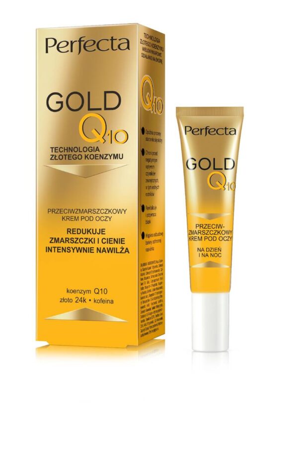 PERFECTA Gold Q10 Krem przeciwzmarszczkowy pod oczy 15 ml