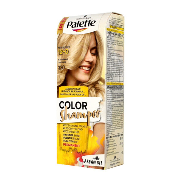 Palette Color Shampoo Szampon koloryzującynr 320 Rozjaśniacz