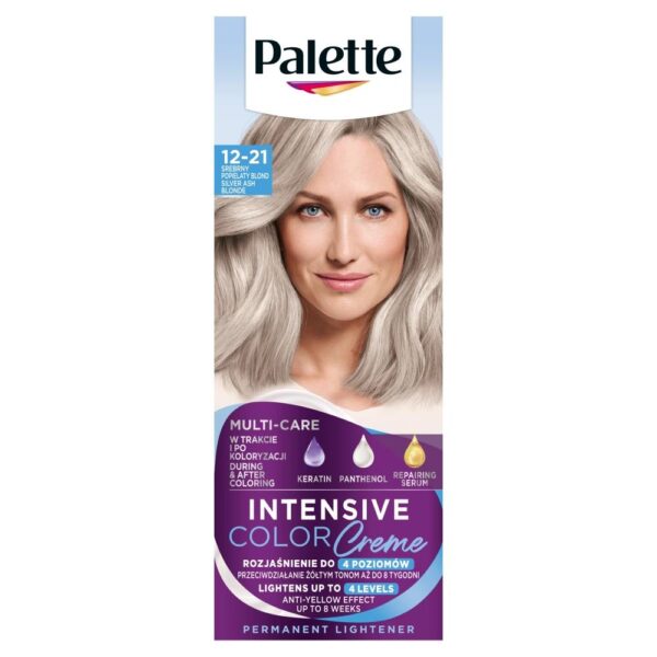 Palette Intensive Color Creme Krem koloryzujący nr 12-21 Srebrny Popielaty Blond