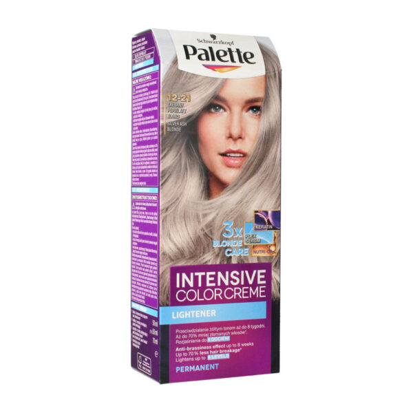 Palette Intensive Color Creme Krem koloryzujący nr 12-21 Srebrny Popielaty Blond