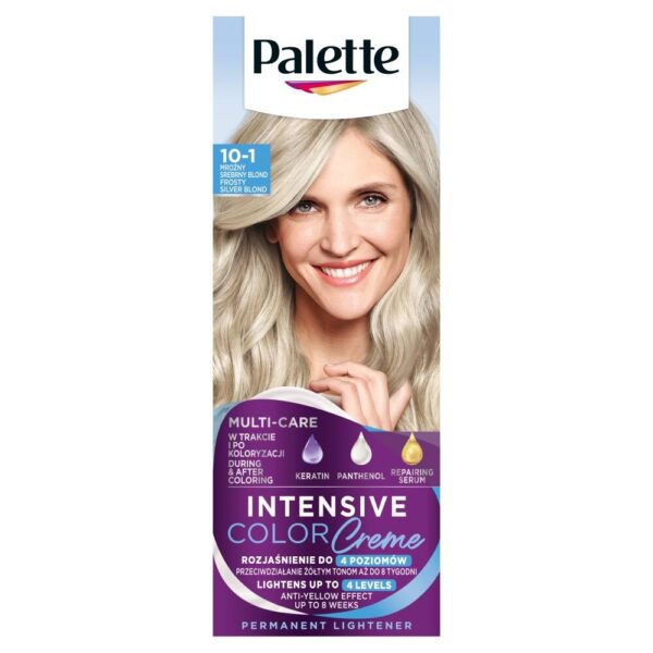 Palette Intensive Color Creme Krem koloryzujący nr C10-mroźny srebrny blond