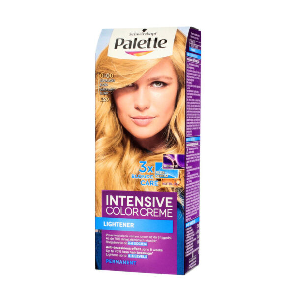 Palette Intensive Color Creme Krem koloryzujący nr E20-superjasny blond