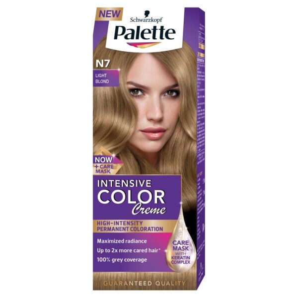 Palette Intensive Color Creme Krem koloryzujący nr N7-jasny blond - obrazek 3