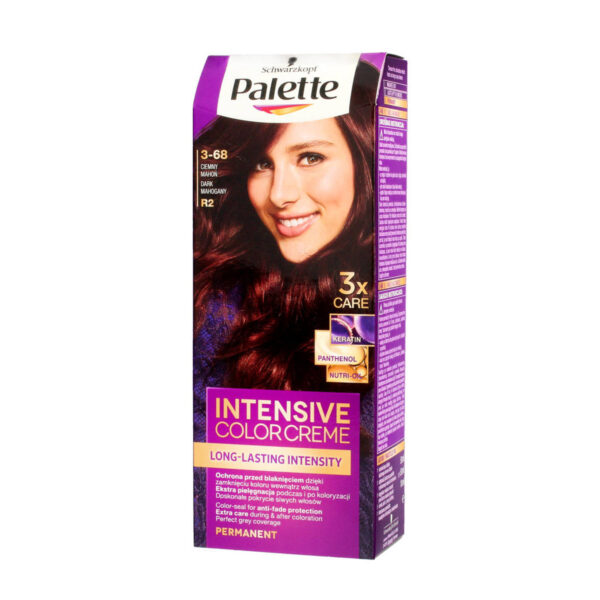 Palette Intensive Color Creme Krem koloryzujący nr R2-ciemny mahoń