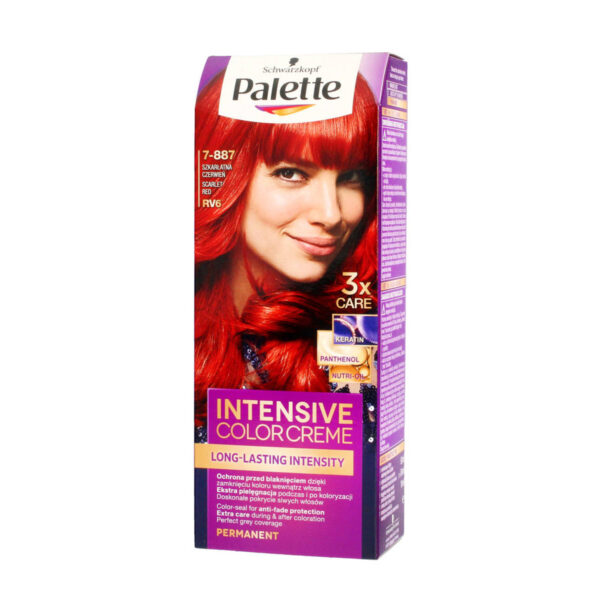 Palette Intensive Color Creme Krem koloryzujący nr RV6-szkarłatna czerwień