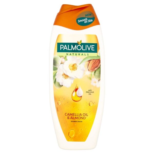 Palmolive Naturals Żel pod prysznic kremowy Camellia Oil & Almond  500ml - obrazek 2