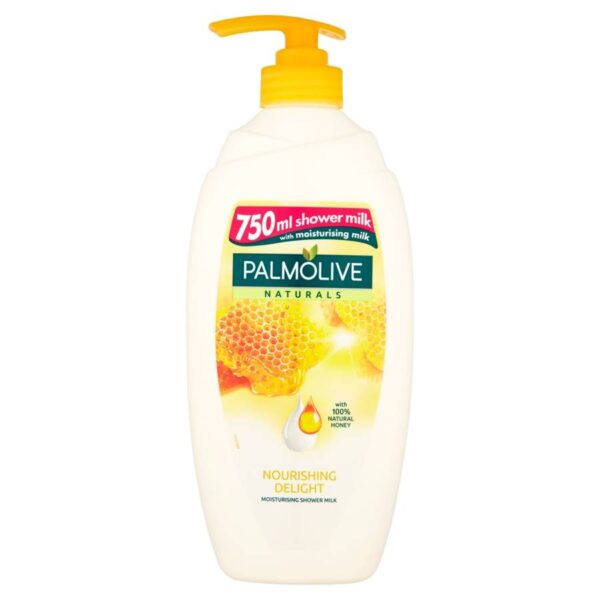 Palmolive Żel pod prysznic Mleko i Miód 750ml z dozownikiem - obrazek 3