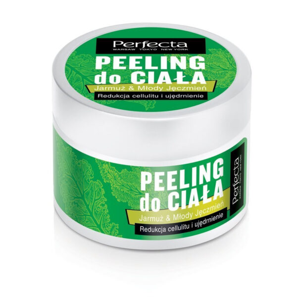 Perfecta Spa Peeling do ciała Jarmuż & Młody Jęczmień – redukcja cellulitu i ujędrnienie 225g