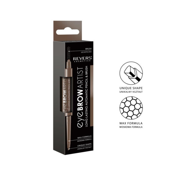 REVERS Woskowa kredka do brwi Eyebrow Artist Taupe 1szt