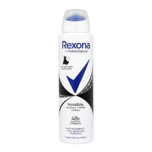 Rexona Motion Sense Woman Dezodorant spray Invisible Black+White 150 ml