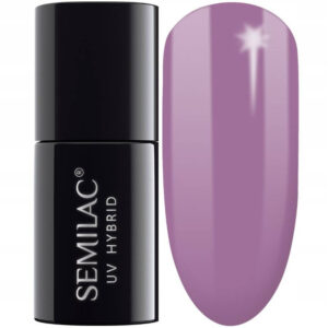 SEMILAC Lakier hybrydowy 010 Pink & Violet – 7 ml