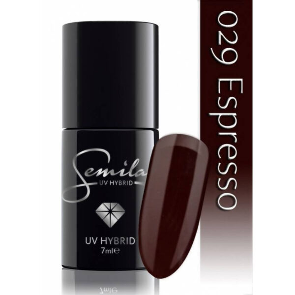 SEMILAC Lakier hybrydowy 029 Expresso – 7 ml