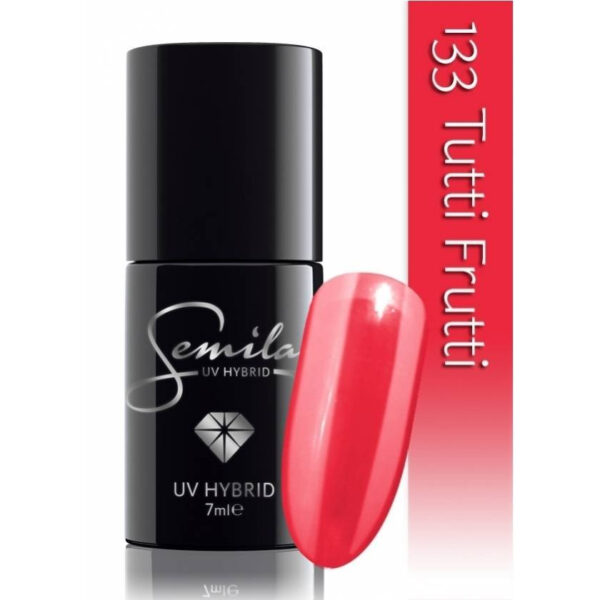 SEMILAC Lakier hybrydowy 133 Tutti Frutti  7 ml