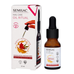 SEMILAC Nail Care Oil Ritual Regenerujący Olejek do paznokci i skórek 11ml