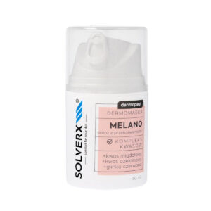 SOLVERX Dermopeel Dermomaska Melano z kompleksem kwasów – do skóry z przebarwieniami 50ml