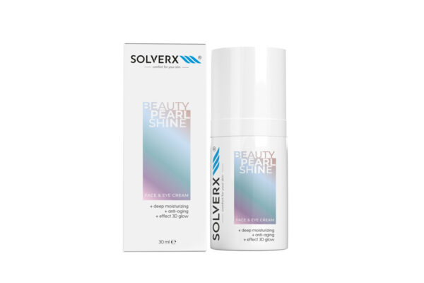 SOLVERX Face & Eyes Cream Krem na twarz i pod oczy Beauty Pearl Shine 30 ml