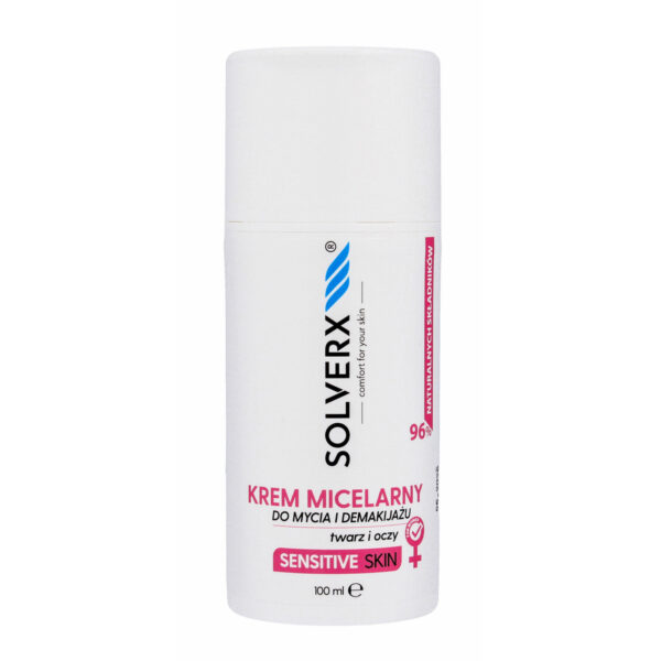 SOLVERX Sensitive Skin Krem micelarny do demakijażu 100ml