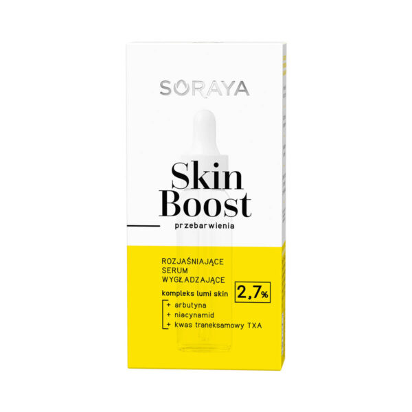 SORAYA Skin Boost Rozjaśniające Serum wygładzające - przebarwienia 30ml - obrazek 2