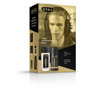 STR 8 Zestaw prezentowy Ahead (Dezodorant naturalny spray 85ml+Deo spray 150ml)