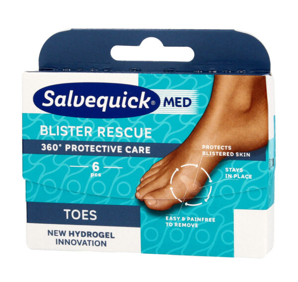 Salvequick Med Blister Rescue Plastry na palce 360 Protective Care-6szt