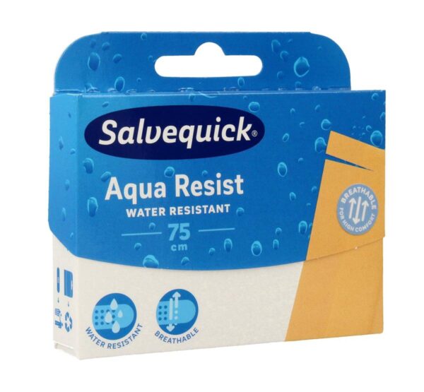 Salvequick Plastry Aqua Resist do cięcia 75cm