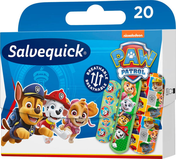 Salvequick Plastry opatrunkowe dla dzieci Paw Patrol-20szt