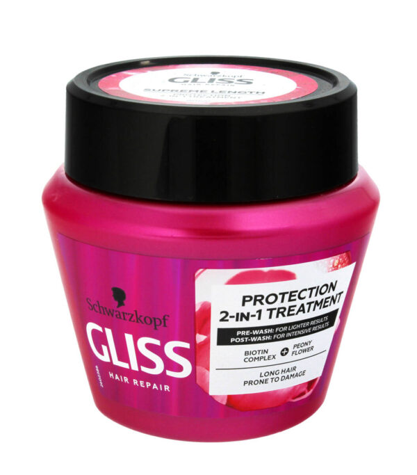 Schwarzkopf Gliss Kur Supreme Length Maska do włosów zniszczonych 300ml - obrazek 3