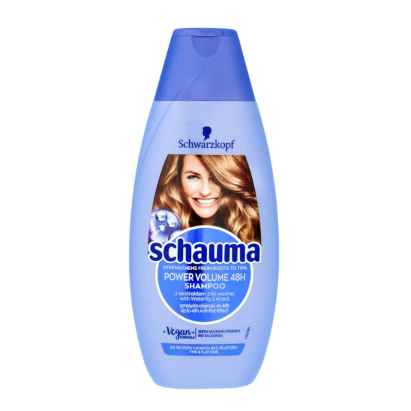 Schwarzkopf Schauma Szampon do włosów Power Volume 48H 400 ml