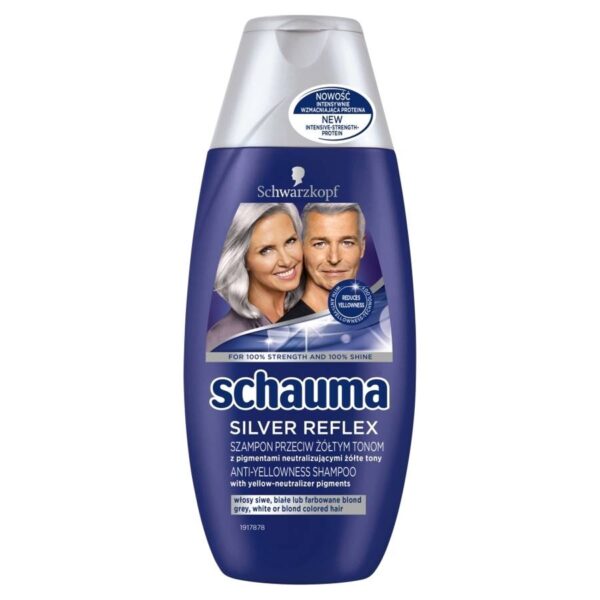 Schwarzkopf Schauma Szampon do włosów Silver Reflex  250 ml - obrazek 2