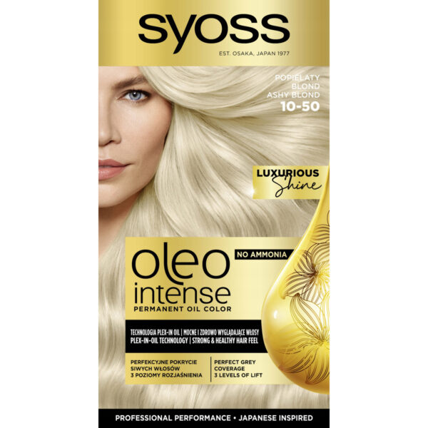 Schwarzkopf Syoss Farba do włosów Oleo 10-50 popielaty blond