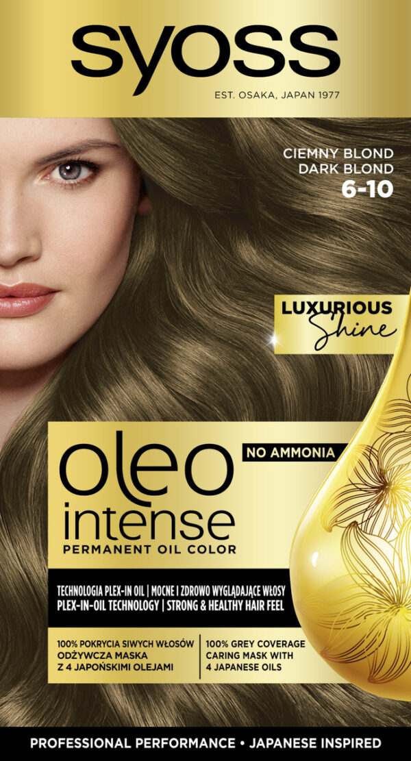 Schwarzkopf Syoss Farba do włosów Oleo 6-10 ciemny blond