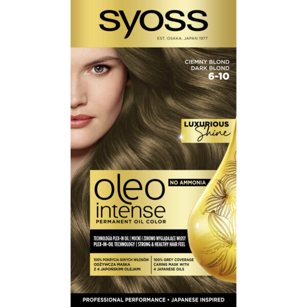 Schwarzkopf Syoss Farba do włosów Oleo 6-10 ciemny blond