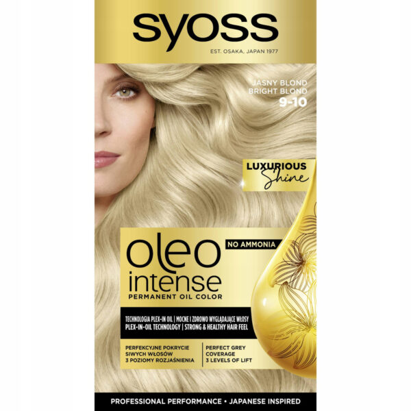 Schwarzkopf Syoss Farba do włosów Oleo 9-10 jasny blond