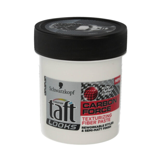 Schwarzkopf Taft Looks Carbon Force Pasta do włosów nadająca teksturę 130ml