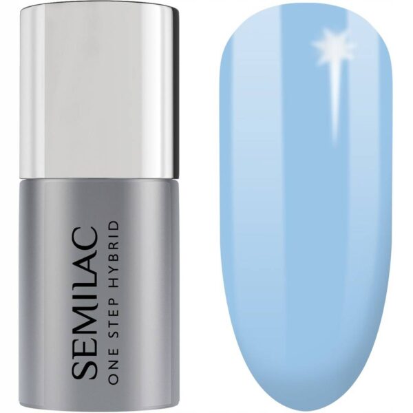 Semilac One Step S810 Baby Blue 5ML - obrazek 2