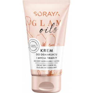 Soraya Glam Oils Krem do demakijażu i mycia twarzy – cera normalna i sucha  125ml