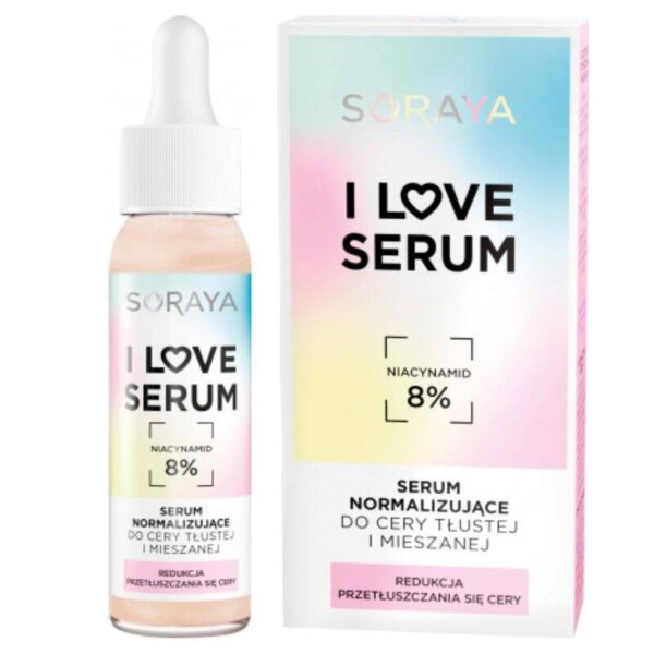 Soraya I LOVE SERUM Serum normalizujące do cery tłustej i mieszanej 30ml