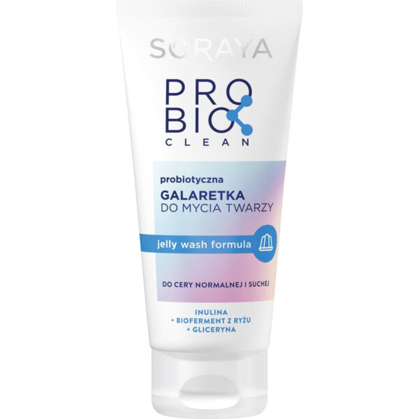 Soraya Probio Clean Probiotyczna Galaretka do mycia twarzy do cery normalnej i suchej 150ml
