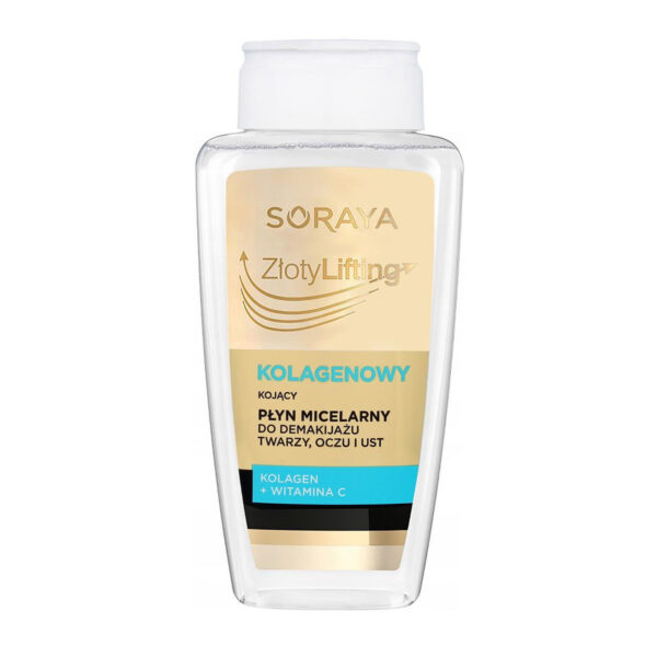 Soraya Złoty Lifting Kolagenowy Kojący Płyn micelarny do demakijażu 400ml