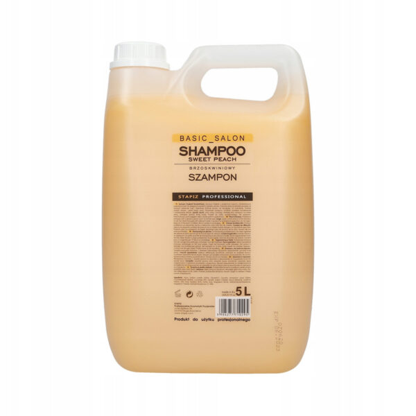 Stapiz Basic Salon Szampon Fryzjerski 5L Brzoskwiniowy