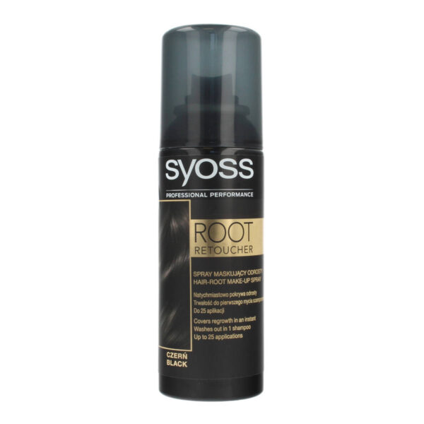 Syoss Root Retoucher Spray maskujący odrosty – Czerń 120ml