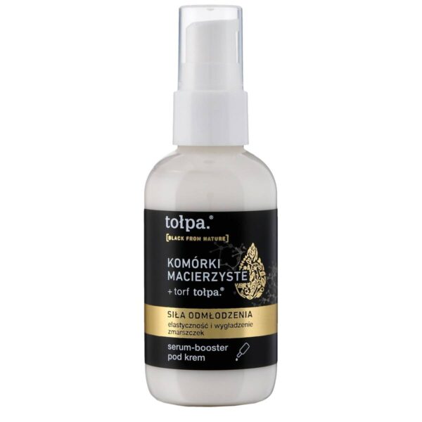 TOŁPA Black From Nature Serum booster pod krem - siła odmłodzenia 75 ml