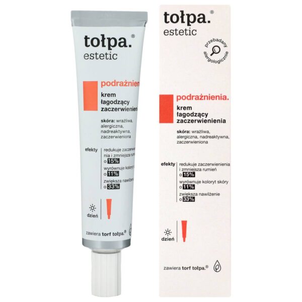 TOŁPA Estetic Krem łagodzący zaczerwienienia - na dzień 40 ml