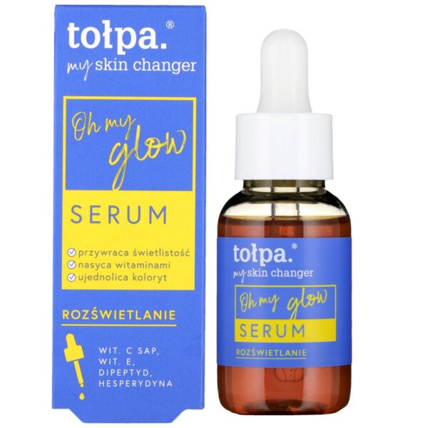 TOŁPA My Skin Changer Serum do twarzy Oh My Glow - rozświetlanie 30 ml