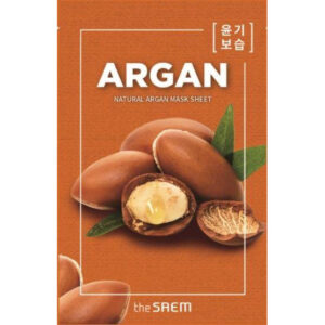 The SAEM Natural Mask Sheet Maska na tkaninie Argan  21ml