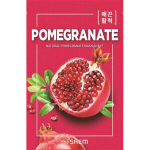 The SAEM Natural Mask Sheet Maska na tkaninie Pomegranate  21ml