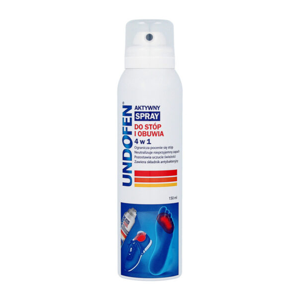 Undofen Aktywny spray do stóp i obuwia 4w1  150ml